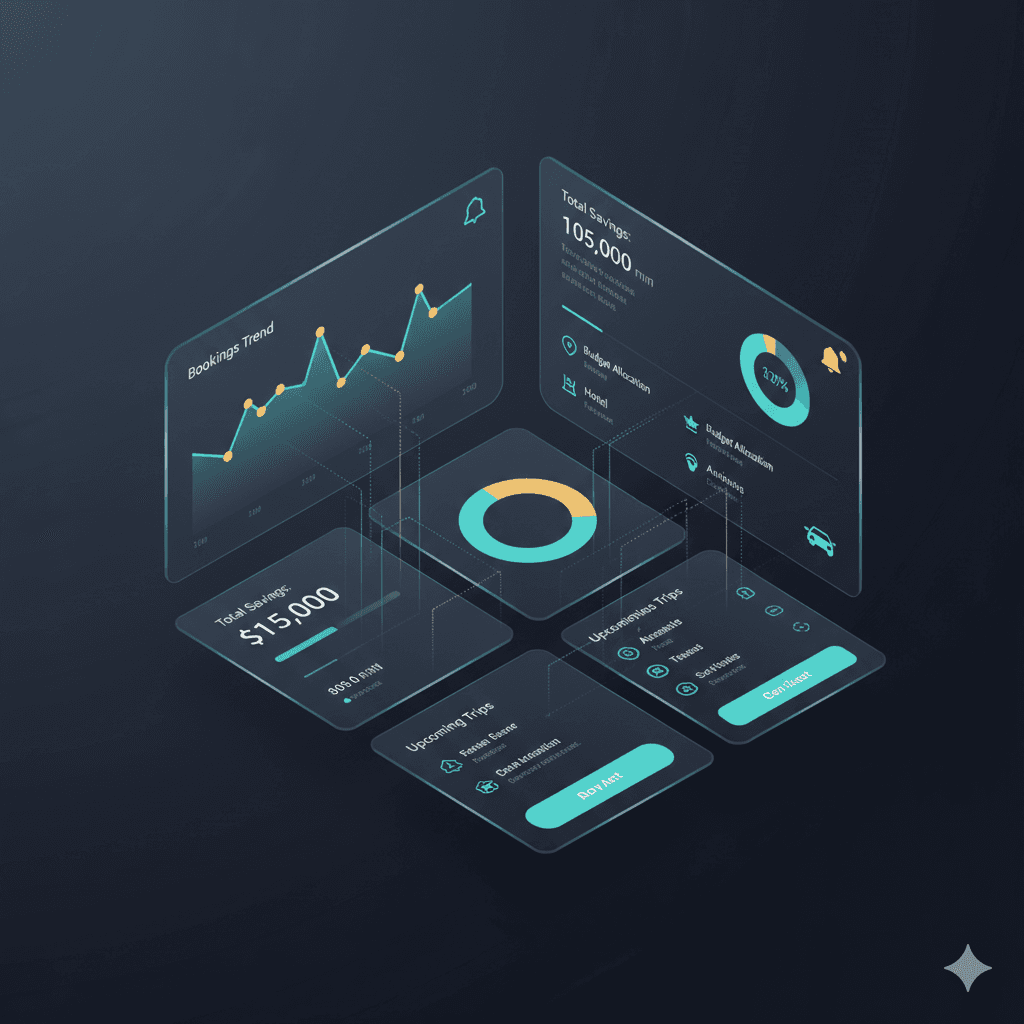 TourHub Dashboard Interface